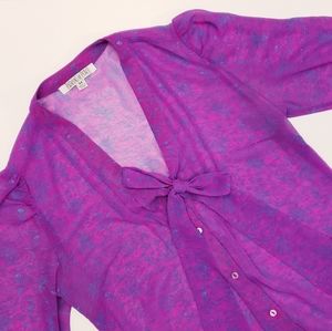 Bright Purple Blouse
